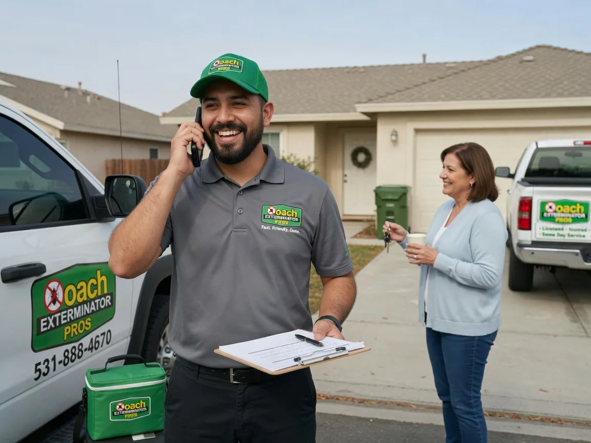 Pest Control Roach Exterminator New Cambria, MO FAQs